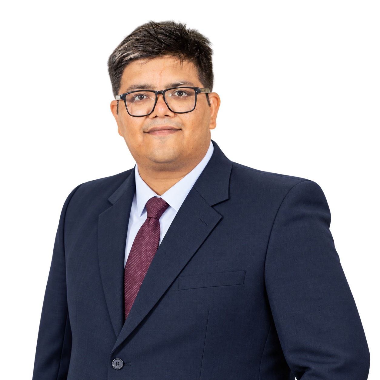 Professional portrait of Dr. Kaushal Bhavsar